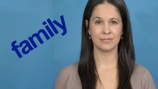 How to Pronounce FAMILY  Word of the Week  American English Pronunciation [upl. by Eirased]