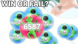 WIN OR FAIL ZONE  AGARIO MOBILE [upl. by Muffin379]