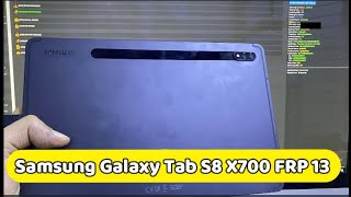 Samsung Galaxy Tab S8 frp 2023 Bypass Google Account X700 Unlocktool [upl. by Ahsiuqal285]