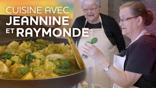 RECETTE DE CUISINE  Chou aux saucisses de Jeannine et Raymonde [upl. by Corinne]