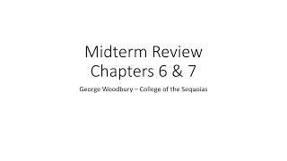 Intro Statistics Chapter 6 amp 7 Midterm Review [upl. by Clawson]