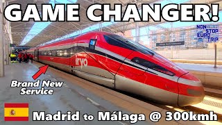 Why Iryo is Spains NEW BEST TRAIN  First Class Review from Madrid to Málaga [upl. by Danita]