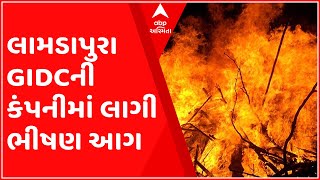 વડોદરાઃ લામડાપુરા GIDCની કંપનીમાં લાગી ભીષણ આગ ફાયર વિભાગે જાહેર કર્યો બ્રિગેડ કોલ [upl. by Livy]