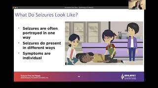 Seizure First Aid Ready Presented by The Epilepsy Foundation [upl. by Ganny]