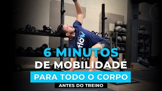 MOBILIDADE PARA O CORPO TODO  6 minutos  Antes do Treino [upl. by Mclain]