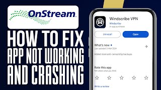 How To Fix OnStream App Not Working And Crashing 2024 New Method [upl. by Pandich264]