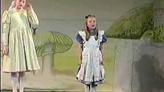 Annie Baltic 8 in ALICE IN WONDERLAND singing quotLucky Dayquot [upl. by Gignac]