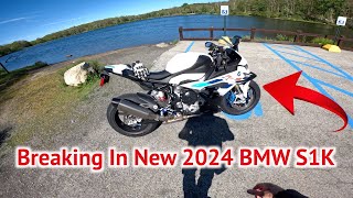 New BMW S1000RR How I Break In My Motorcycle fastrrak bmws1000rr [upl. by Kataway]