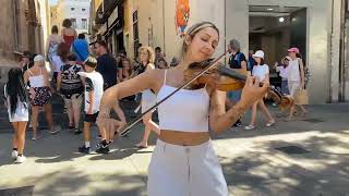 Game of Thrones  Main Theme  Violin Cover  Street Artist [upl. by Einahpehs]