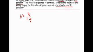 Dividend Discount Model  Part I  CFP Tools [upl. by Cheryl838]