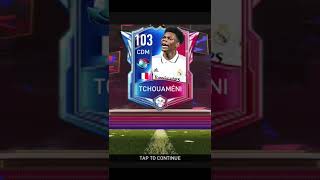 Claiming 103 OVR Tchouaméni in FIFA Mobile 22  Pinnacle Transfer [upl. by Deenya934]