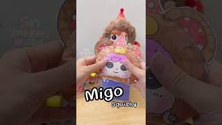 MIGO สกุชชี่ 🐻พี่อิ่มทําสกุชชี่ snhobbies พี่อิ่มdiy สกุชชี่กระดาษ สกุชชี่ migo [upl. by Ruvolo]