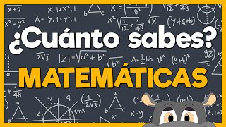 ¿Cuánto Sabes de MATEMÁTICAS Test de 42 preguntas ➕🧠➖ [upl. by Enitnemelc695]