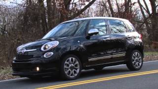 2014 Fiat 500L  TestDriveNowcom Review by auto critic Steve Hammes [upl. by Aihsile]