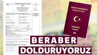 ALMANYA ULUSAL VİZE BAŞVURU FORMU NASIL DOLDURULUR Almanyada Üniversite Okuma Rehberi 15 [upl. by Haisoj]