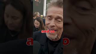 😂Willem Dafoe Reveals How He Gets To Make Fun Of Himself With Character In Beetlejuice🔥WillemDafoe [upl. by Assehc360]