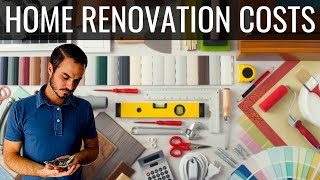 Estimating Costs to Remodel a Home  FULL BREAKDOWN [upl. by Rae]