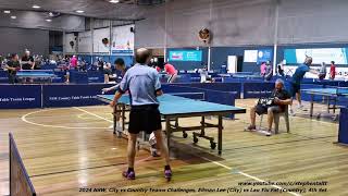 2024 NSW City vs Country Teams Challenges Ellman Lee City vs Lau Yiu Fat Country 4th Set [upl. by Bessie387]