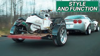 Building a Drift Corvette and Trailer in 23 Minutes [upl. by Alimac764]