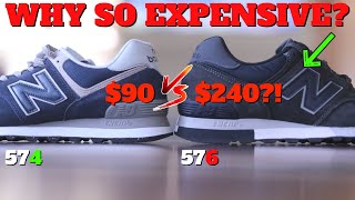 240 New Balance 576 vs 90 574 Why Is New Balance 576 So EXPENSIVE [upl. by Loftus873]