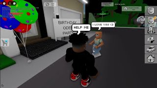 I Got INVITED To A SECRET CREEPY ODERS BIRTHDAY PARTY And THIS HAPPENED Brookhaven RP [upl. by Ahpla698]