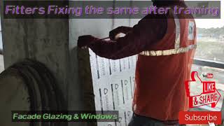 Siderise smoke seal installation Full Demo स्मोक सील कैसे लगाए।। [upl. by Nahta]