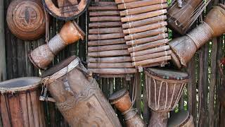 Traditional African music  Instrumental Balafon music [upl. by Enelhtac]