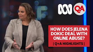 How Does Jelena Dokic Deal With Online Abuse  QA [upl. by Nela]