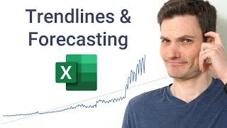 Forecasting in Excel Tutorial [upl. by Gaskins]