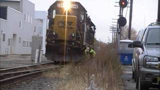 TRRS 65 CSX Q326 and D700 in Grandville MI [upl. by Scutt655]