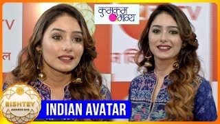 Leena Jumani Aka Tanus INDIAN AVATAR  Kumkum Bhagya  Zee Rishtey Awards 2018 [upl. by Lewej535]