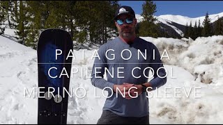 Patagonia Capilene Cool Merino Long Sleeve Review  RWS Certified Wool [upl. by Lissner]