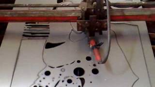 Spanish Lady plasma art  CNC Plasma Machine [upl. by Ellingston]