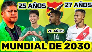 EL BRUTAL EQUIPO DE OSCAR VILLEGAS 20262030 😱 EL FUTURO DE BOLIVIA 😱 ELIMINATORIAS CHILE BOLIVIA [upl. by Nyasuh]