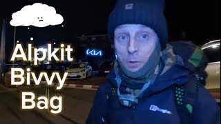 Stealth Camping at Kia DD Magic Carpet Alpkit Bivvy Bag [upl. by Vasti]