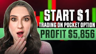 I TURN 1 INTO 5856 IN 10 MINUTES  100 INSIDER TRADING STRATEGY  POCKET OPTION TUTORIAL [upl. by Ariaet602]