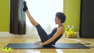 Intermediate Pilates Mat Workout [upl. by Elsi560]