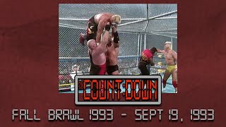 WAR GAMES COUNTDOWN  WAR GAMES  WCW FALL BRAWL 1993 [upl. by Germin]