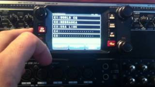 Yaesu WiresX on the 145265 KD0PGV rpt [upl. by Thordis]