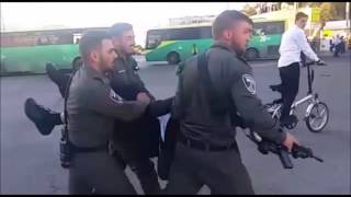 Police Use Force To Clear Peleg From Streets In Jerusalem [upl. by Aniloj]