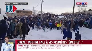 Russie  Vladimir Poutine face à ses premières quotémeutesquot [upl. by Akela]