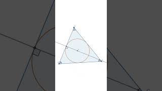 Les bissectrices et le cercle inscrit dans le triangle [upl. by Magdaia140]