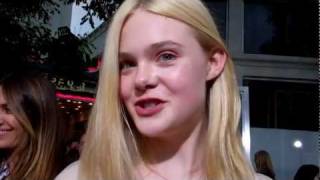 Elle Fanning at the quotSuper 8quot premiere [upl. by China]