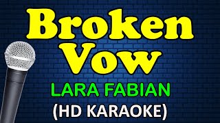 Broken Vow  Lara Fabian Lyrics amp Indonesian Translation [upl. by Attenaj]