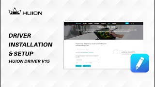Huion Tutorials How to Install and Set Up Huion Driver [upl. by Joscelin201]