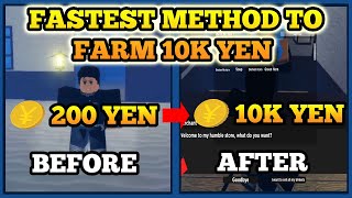 2024 FASTEST Method To Get 10k Yen in 5 MINUTES  Roblox DemonFall [upl. by Koralle]