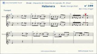 Habanera  Carmen Georges Bizet  Trumpet [upl. by Sparke]