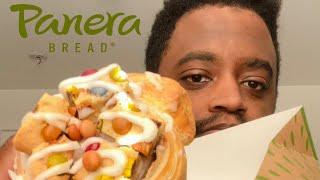 Panera Bread CinnaTop Review [upl. by Adna896]