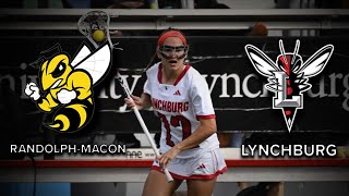 ODAC Quarterfinals Lynchburg vs RandolphMacon Womens Lacrosse [upl. by Hizar971]