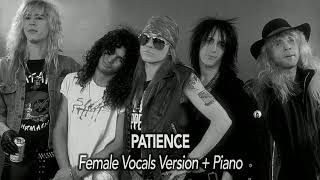 Patience Female Vocals  Piano Cover Version  Guns N Roses  Live Take 2020 [upl. by Carrnan]